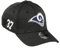 New Era Los Angeles Rams 39thirty Stretch Cap NFL Established Number Black - M - L