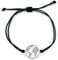 Nuoli® Weltkugel Armband Silber (verstellbar bis 20 cm) Welt Armband Damen Silber mit Erde Anhänger