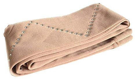Tubayia Damen Mädchen Strumpfhose Leggings Trainingshose für Eislaufen Eiskunstlauf (Spirale,S)