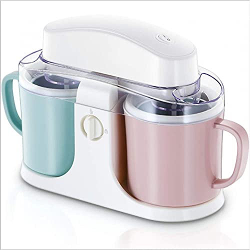 Heladera Eléctrica, Máquina De Postres De Frutas Congeladas, Apta para Máquinas De Cocina, Doble Pared, Máx. Máquina para Hacer Rollos De Helado 1L