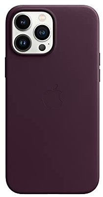 Apple Leder Case mit MagSafe (für iPhone 13 Pro Max) - Dunkelkirsch