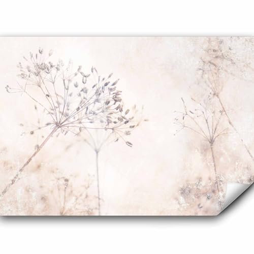 murando - Vlies Fototapete Pusteblumen 400x280cm Foto Tapete Schlafzimmer Wohnzimmer Vliestapete XXL Motivtapeten Bildtapete 3d Effekt Wand Dekoration - Betonoptik Natur Botanik b-C-1030-a-a