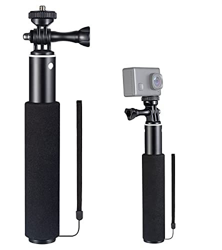 WOLFANG Action-Kamera-Selfie-Stick, kompatibel mit Action-Kamera Gopro/DJI/Surfola/Apexcam