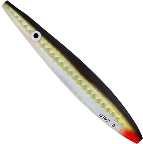 Westin D360° Distance Meerforellenblinker, Länge / Gewicht:9.5cm / 28g, Farbe:Black Diamond