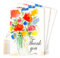 Thank You Vorgefüllte Samenpakete Schöne Blumenvase Gastgeschenke für Gäste, Partys, Hochzeiten, Duschen, Dankeschön (20 Stück) - Wildblumensamenmischung, Pflanze ganzjährig