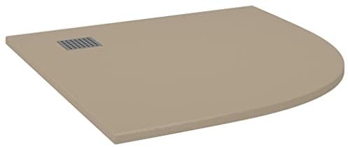 vidaXL Duschwanne SMC Braun 90x90 cm