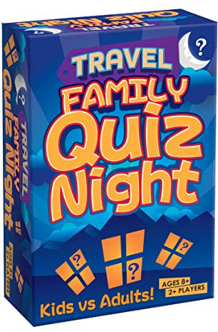 Cheatwell Games Travel Family Quiz Night - Trivia Quiz - Great Travel Games and Road Trip Games