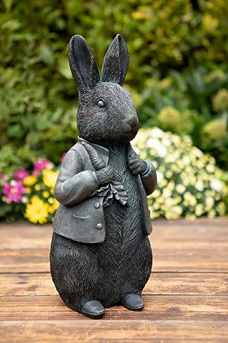 Peter Rabbit Large Resin Statue | Home Garden Ornament Beatrix Potter Decor