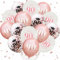 Yunchu Online 90. Geburtstag Luftballons Happy Birthday Ballons Rose Gold Dekoration Jubiläum Geburtstagsparty Deko für Mädchen Jungen Zubehör