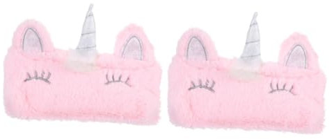 minkissy 2 Stück Handytaschen Handtaschen Nicorn Münztaschen Make-up-Kits für Frauen Geldbörse Plüsch Bleistift Tasche Stifttaschen Zubehör Kosmetiktaschen Federmäppchen für Frauen Aufbewahrungstasche