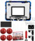 Basketballkorb Indoor für Kinde,Basketball Korb mit 4 Bällen Mini Basketballkorb Zimme, Indoor-Sportspielzeug, Outdoor Basketballbrett Wandmontage, Basketball Set Geeignete Geschenke für Jungen Blau