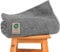 Hausfelder Saunahandtuch 80x 200 cm - Premium 500g/m² Sauna Handtuch groß - Damen und Herren Saunatuch, 100% Baumwolle, Ökotex Zertifiziert (80 x 200 cm Grau)