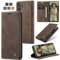 Cracedily Funda para Samsung Galaxy A35 Case, Carcasa Protectora Antigolpes Case, Soporte Plegable, Ranura para Tarjeta, Cover Cuero PU Carcasa Samsung Galaxy A35 5G, Marrón