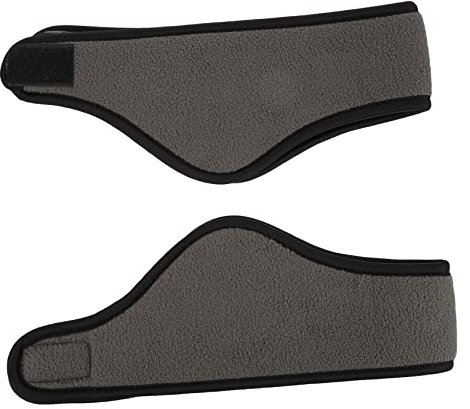 GALPADA 4stücke Ohrenschutz Stirnbänder Für Damen Und Herren Fleece Winter Kopfband Für Sport Jogging Und Radfahren Elastisch Und Warm Atmungsaktiv Dunkelgrau