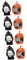 Artibetter 8 Stück LED Leuchtende Kürbis Gruselige Kerzenlichter Halloween Deko Heimdekoration LED Laterne Kürbis Licht Halloween Kerzenlicht Halloween Lampe Halloween LED