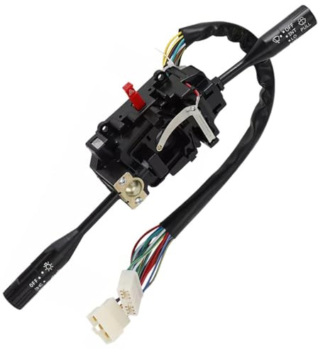 Riloer 3740080521 Scheinwerfer-Schalter Scheibenwischer Blinkerschalter Scheibenwischer Multifunktions-Kombinationsschalter Kompatibel mit Suzuki Samurai 1985-1995