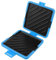 Microwave Toastie Sandwich Maker with Adjustable Silicone Straps Wireless Toastie Maker Nonstick Plate Sandwich Maker Heatwave Technology Sandwich Toaster for Cooking Delicious Crispy (Blue)