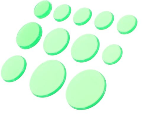 VICASKY 12stücke Silikon Trommeldämpfer Selbstklebende Mute Pads Für Schlagzeuge Effektive Geräuschreduzierung Und Schwingungsdämpfung Für Snare Und Bassdrums