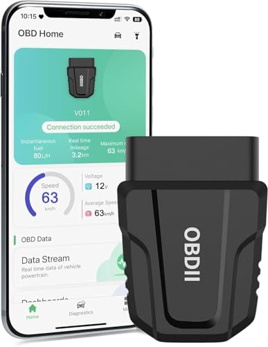 OBD2 Scanner Bluetooth 5.4 - Compatible with IOS Android OBD Car Diagnostic Tool, Professional Engine OBD2 Code Reader, Car Fault Code Reader, OBD11 Diagnostic Machine for OBD2 Protocol Models Car A
