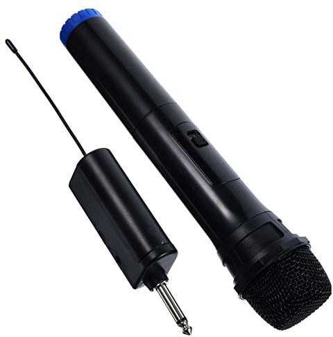 CIMAXIC Microfono Wireless Portatile Microfono Senza Fili Per Canto Karaoke Musicale Home Lightweight Design