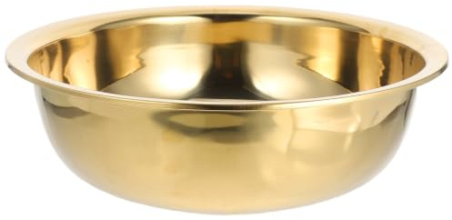 DOITOOL Lavabo De Acero Inoxidable Para Cocina Y Baño Cuenco Para Verduras Lavabo Facial Y Cuenco Mezclador Multiusos Bordes Redondeados 14.96X14.96X4.52in