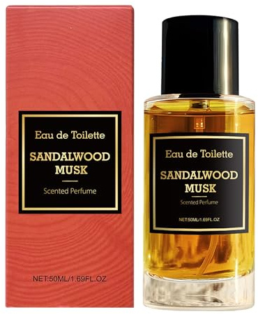 Sandalwood Musk Parfüm Spray, Mirage Parfüm Herren/Woman Sandal Musk No.1, Alpha Pheromon-Elixier Herren parfüm herren sultan 09 sandelholz leger parfum eau de toilette Pheroma Original (1PC)