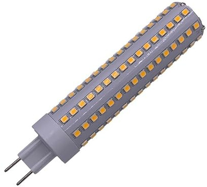 WVPJJNXAFN Pack of 5, LED Corn Lamp G8.5 144-2835SMD Chip 15W AC110V Dimming Home Lighting Household Bulbs(White)
