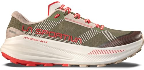 LA SPORTIVA Herren Prodigio Max Schuhe, Cypress-Mountain red, 43