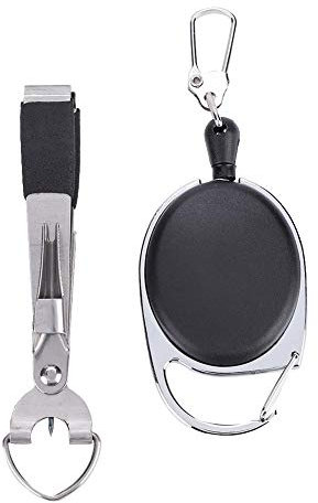 MAGT Stainless Steel Multi-Functional Fly Fishing Tool - Quick Knot Line Cutter Clipper Nipper for Carp, Pike, Trout - River, Sea Fishing (Color : A)