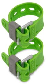 Titan Utility Straps – Easy-to-Use, Reliable Tension Straps for Securing Bike & Moto Gear, Skis, Garden Hoses, Field Repairs – Use in Frigid Temp – 60 lb. Working Load, 9 Length, Lime Green, 2-Pack