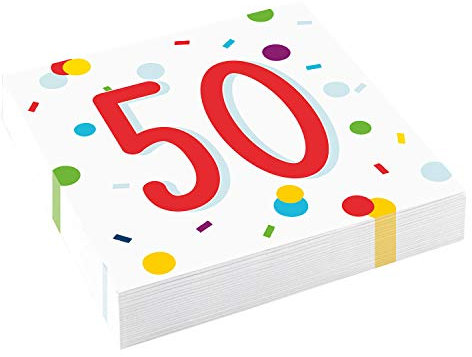 Lun/Nap Confetti Bday 50