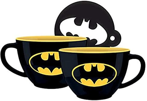 DC Comics SCMG25597 - Taza (230 ml/630 ml), diseño de Symbol Batman