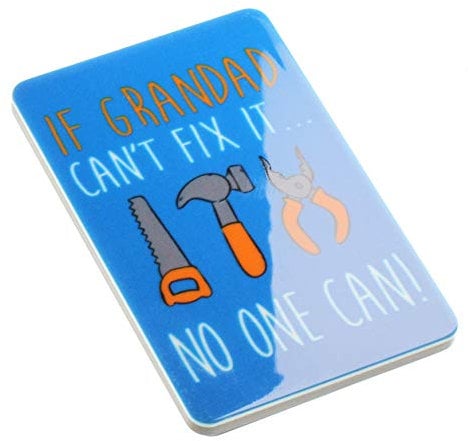 If Grandad Can’t Fix It No-one Can Quote Novelty Magnet Grandpa Taid