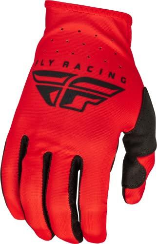 Fly Racing 2023 Adult Lite Gloves (Red/Black, Large)