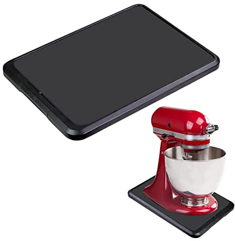 Coffee Maker Tray, Kitchen Caddy Sliding Rolling Tray Coffee Tray Mat, Kitchen Appliance Coffee Maker Toaster Countertop Moving Slider - Base Sliding Shelf 41x30x2cm