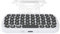 Ciciglow Teclado Inalámbrico Bluetooth Mini para PS5 - Accesorio de Chat Con Soporte de Clip para Controlador