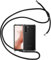 Mosoris Coque pour Samsung Galaxy S23 Coque avec Cordon de Collier, Etui en Souple Silicone Transparente TPU Case Mince Flexible Bumper Antichoc Réglable Lanyard Coque pour Samsung S23, Noir