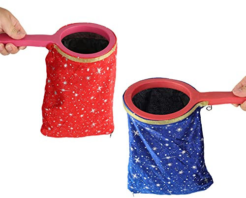 Magische Tasche Zauberbeutel mit Tragegriff,Magic Change Bag,Magic Trick Prop Tricks Bag für Zaubertricks Magie Spielzeug,Magic Props Anfänger Magische Requisiten Zaubertrick Lassen Dinge Verschwinden