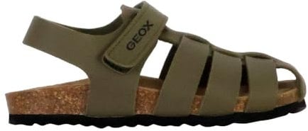 Geox J Ghita Boy A Sandale, Militaire, 33 EU