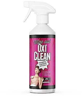 Wipeout - Oxi Clean | Hydrogen Peroxide 3%, 10 Vols | Organic, Laundry Stain Remover - 500ml