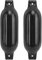Bootsfender, 2er-Pack Aufblasbare, Gerippte Bootsstoßstangen Zum Andocken, 4,5 X 16 Zoll PVC-Ponton-Bootsfender-Stoßstangen für Bassboote, Jon-Boote, Jetskis, Yachten, PWCs