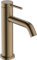 hansgrohe Tecturis S - Waschtischarmatur ohne Ablauf, energiesparend (CoolStart), Wasserhahn Bad mit Auslauf Höhe 110mm, Mischbatterie Waschbecken wassersparend (EcoSmart+), Brushed Bronze