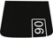 Konforhom Vorne Motorhaube Emblem Aufkleber Abdeckung Schwarz für Land Rover Defender 110 2020-22