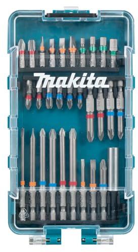 Makita E-15774 Set Inserti Bits Trapano Avvitatore Cofanetto PH PZ HEX 30 PZ