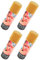 Tradineur - Pack de 4 Lacas para Pelo en Spray para Halloween - Cantidad: 125 ml - Accesorio para Disfraz de Carnaval, Fiestas, Cosplay, cumpleaños, Adulto - Color Oro