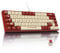 ATTACK SHARK Attack SAHRK AK680 Wired Gaming Keyboard Red&White/Red Switch