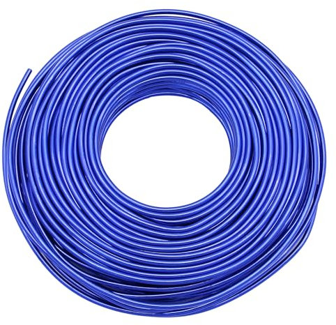 Uxney Filo per Gioielli in Alluminio 3 mm - per Creazione di Gioielli, Lavori di Bricolage, Fai da Te, Artigianato in Metallo, Fili Artificiali