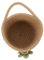 Gogogmee 1 Stück Seil Aufbewahrung Hängekorb Heimdekoration Schreibtisch Organizer Wanddekoration Blumenbehälter Webkorb Kleinigkeiten Halter Korbverzierung Dekorativer Korb