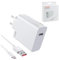120W Ladegerät mit 1 Meter Ladekabel USB-C | Wandladegerät Schnellladegerät Hypercharge Kompatibel mit Xiaomi 14 13 12 13t 12t 12s Pro Lite Redmi Note K70 K60 K50 12 11 Pro Plus Black Shark 3 4 5