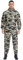 Alvivi Herren Arbeitsoverall Schutzanzug mit Kapuze Antistatischer Overall Jumpsuit Ganzkörperanzug Arbeitsanzug Werkstatt Anzug Arbeitskleidung Camouflage 4XL